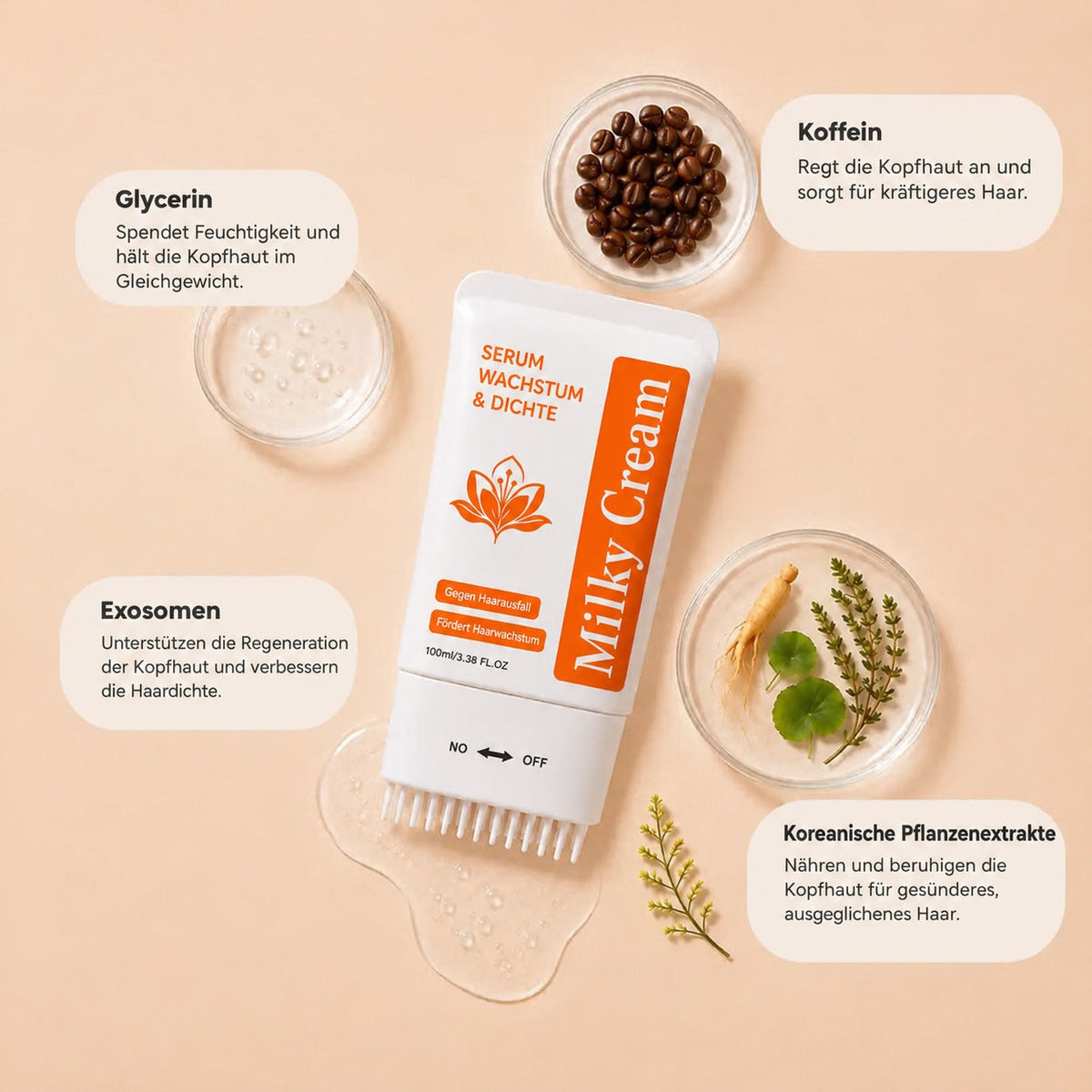 Haarserum Milky Cream